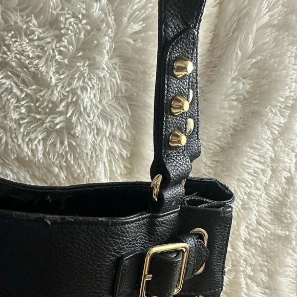 Juicy Couture 2013” Beverly Leopard Daydreamer Tote in Black & Metallic Gold NWT - Picture 14 of 16